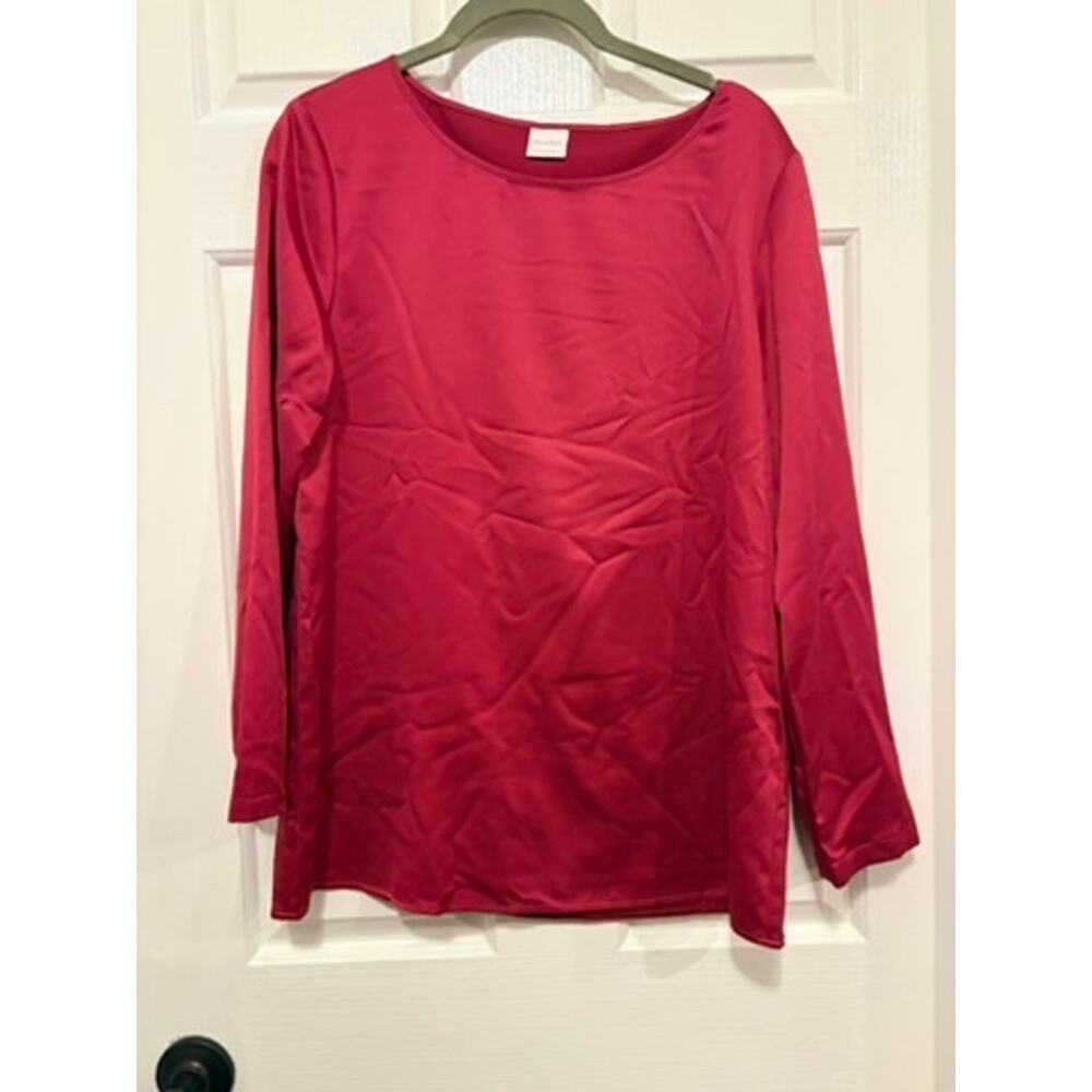 Max Mara Leisure top M/L red